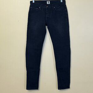 Tellason Ladbroke Grove Button Fly Slim Tapered Jeans - Men's Size 28*31 - Blue